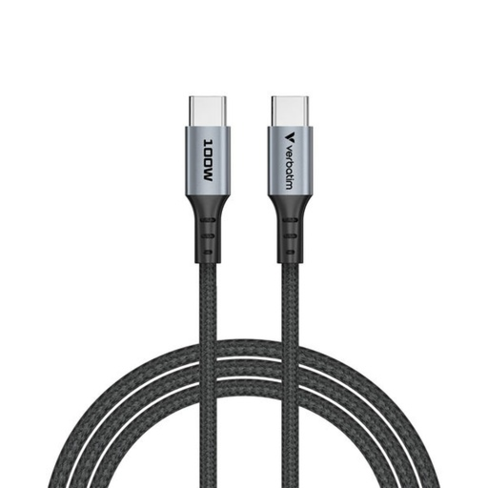 Verbatim Sync & Charge USB C to USB C 100W 120 cm