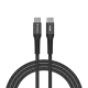 Verbatim Sync & Charge USB C to USB C 60W Magnetic 120 cm - Black