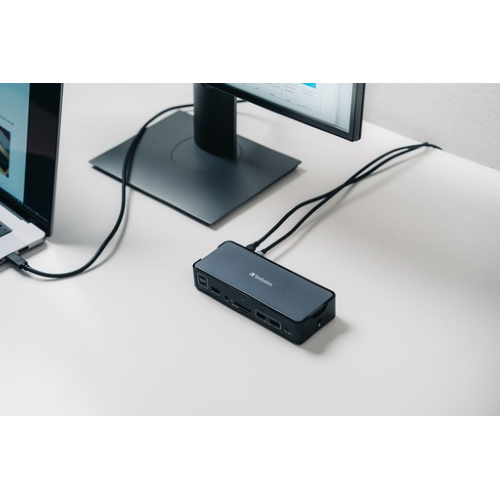 Verbatim USB-C Pro Docking Station CDS-15: 15 Ports