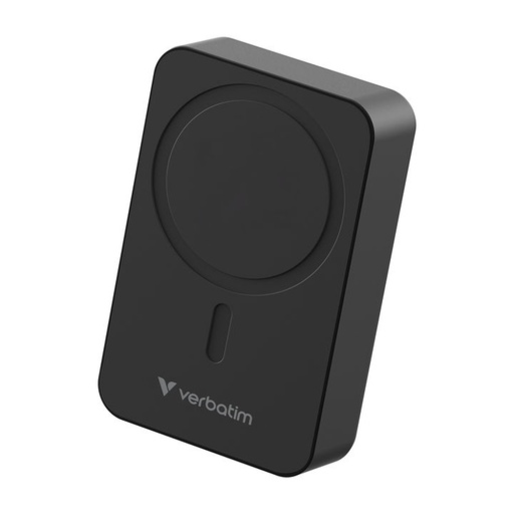 Verbatim Charge 'n' Go Magnetic Wireless Power Bank 20000 mAh Black 