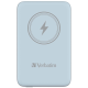 Verbatim Charge 'n' Go Magnetic Wireless Power Bank 10000 mAh Blue