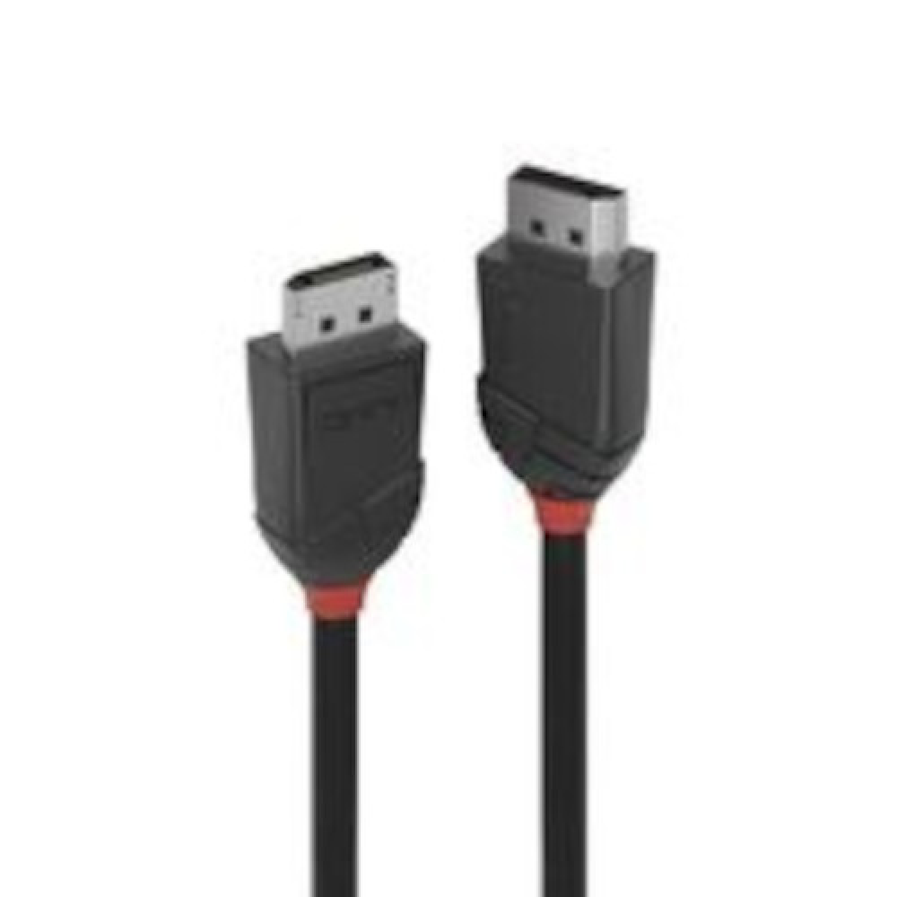 CABLE DISPLAYPORT 1.2 BLACK LINE DP MALE TO MALE 2M