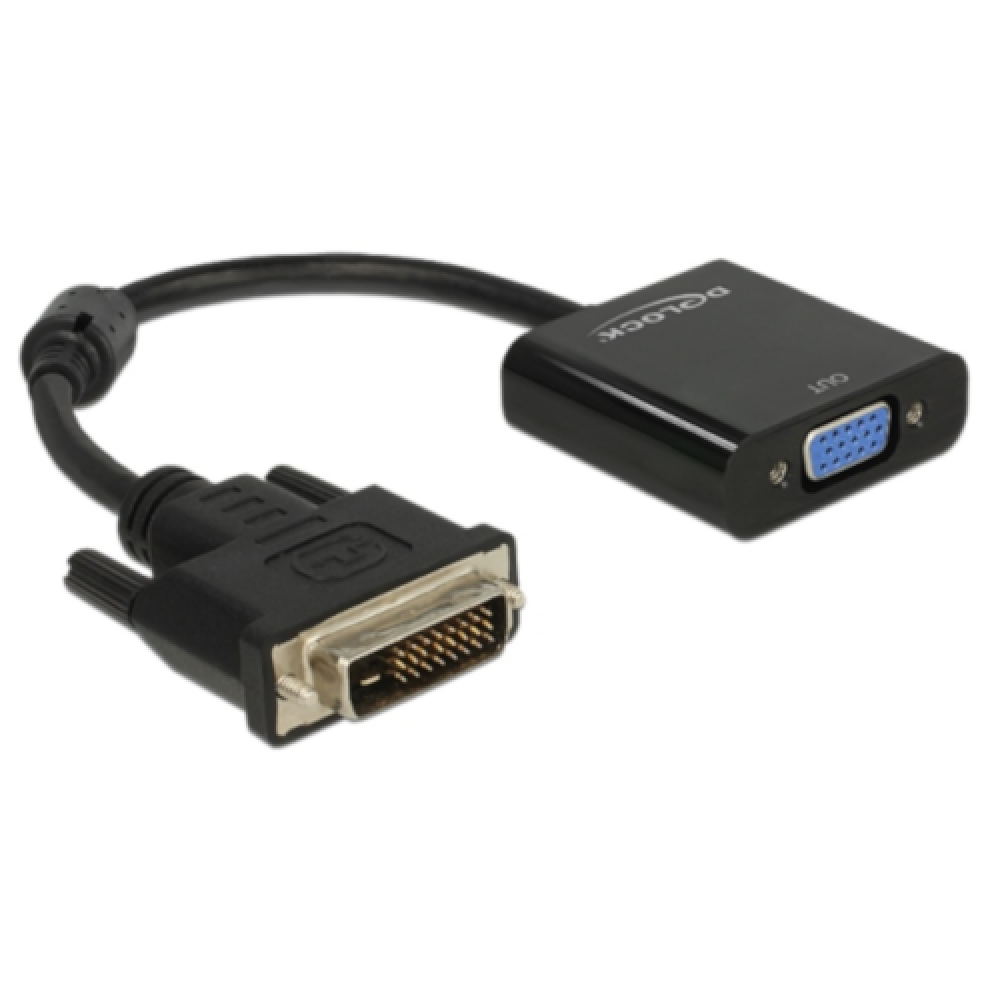 ADAPTER DVI-D 24+1 MALE TO VGA FEMALE