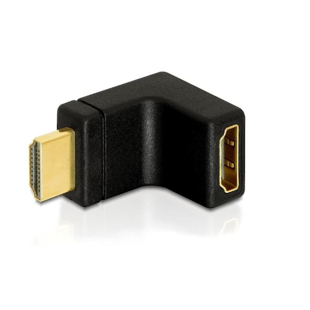 ADAPTER HDMI MALE TO HDMI FEMALE 90° UPWARDS