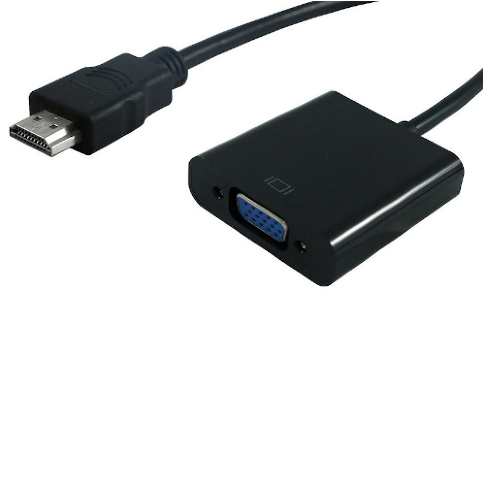 ADAPTER HDMI MALE TO VGA FEMALE