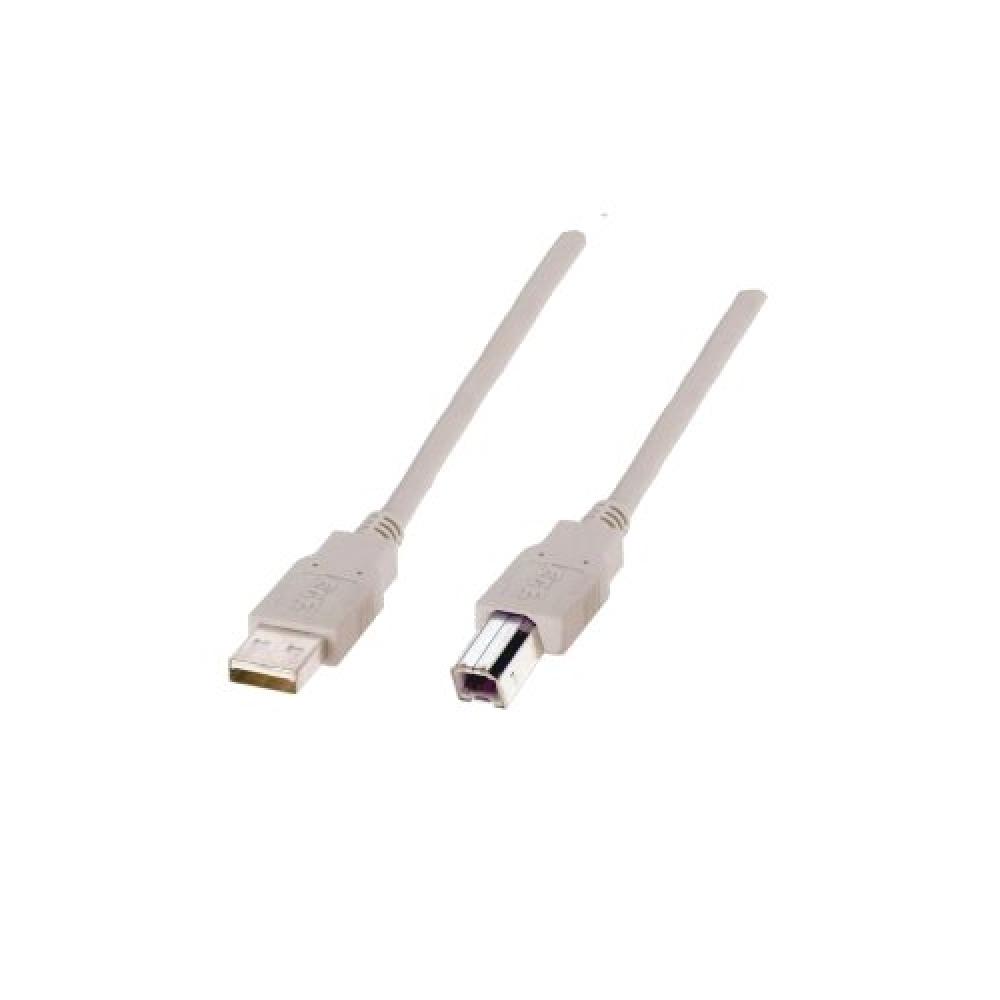 CABLE USB 2.0 1,8M GREY