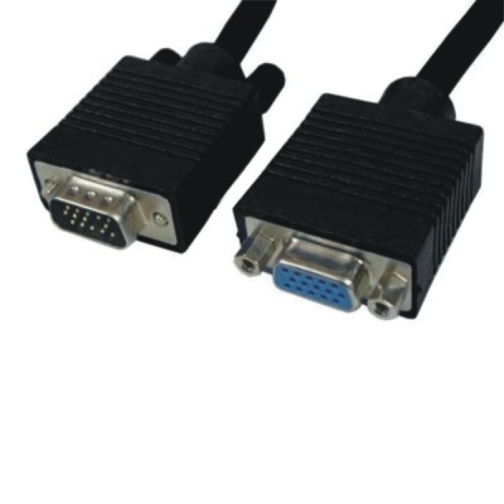 VGA EXTENTION CABLE HIGH QUALITY HD15M-HD15F 6.0M