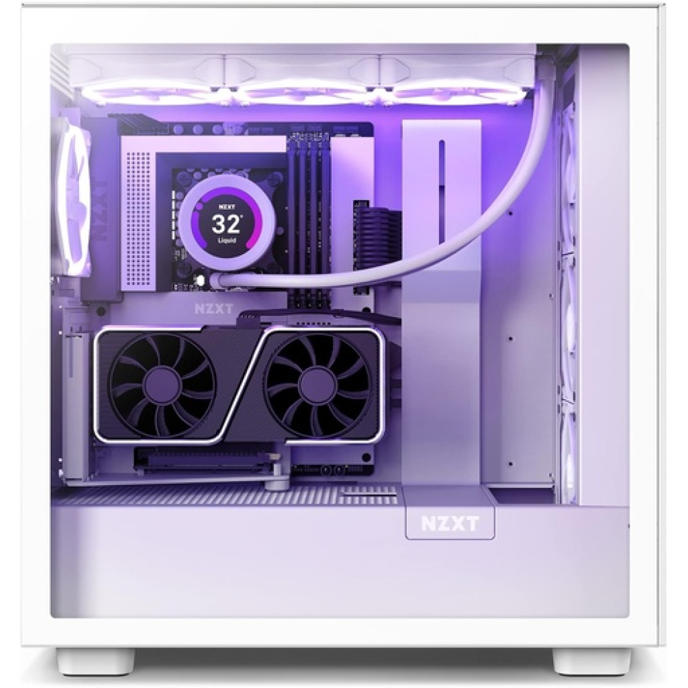 NZXT Vertical GPU Mounting Kit 175 mm PCIe 4.0x16 White