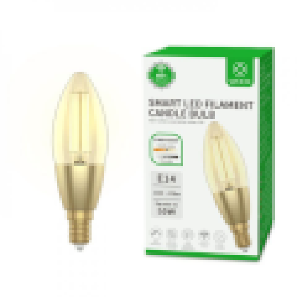 SMART E14 FILAMENT CANDLE BULB