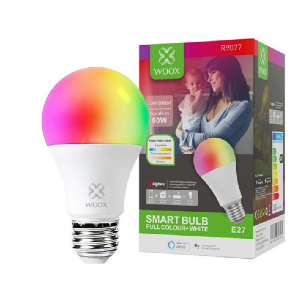 SMART ZIGBEE E27 LED BULB RGB+CCT