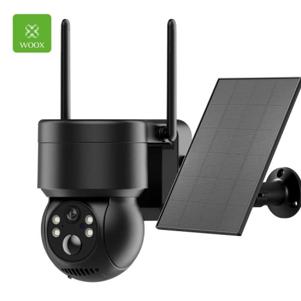 SMART OUTDOOR PTZ CAMERA 2K WITH SOLAR PANEL KIT