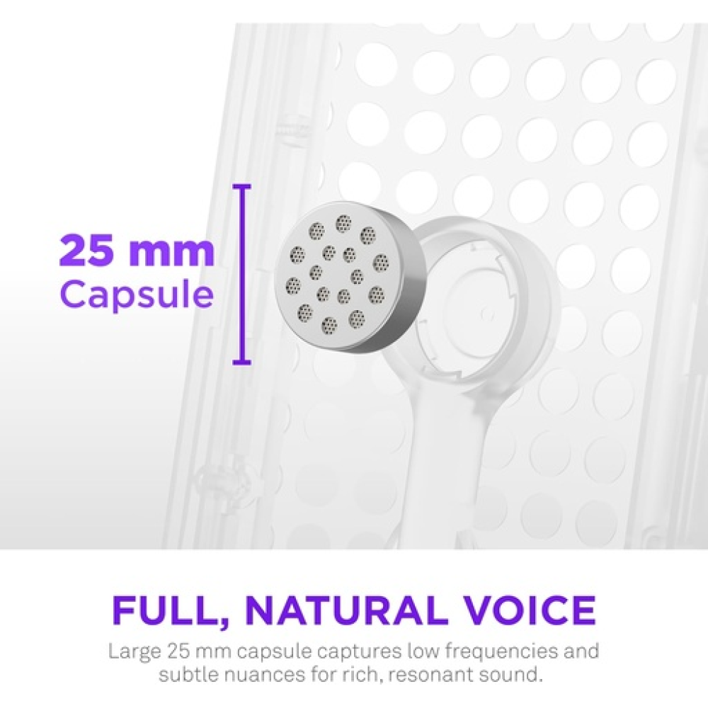 NZXT Capsule Elite Gaming Microphone White