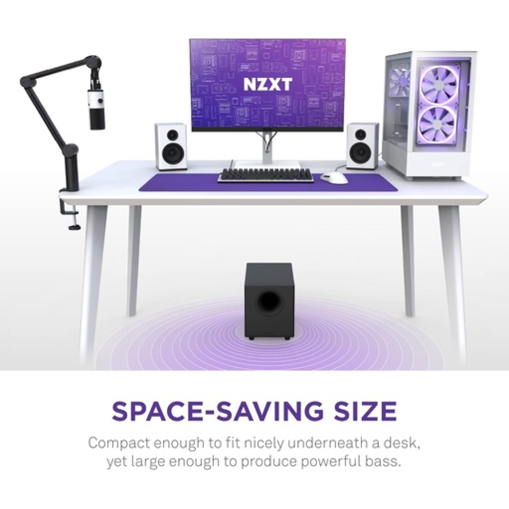 NZXT Relay PC Gaming Desktop Subwoofer