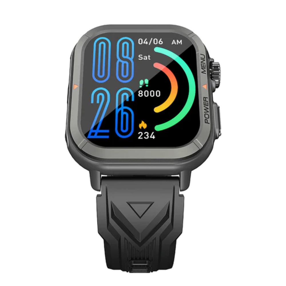 BlackView W30 Αδιάβροχο Smartwatch με Παλμογράφο (Μαύρο)