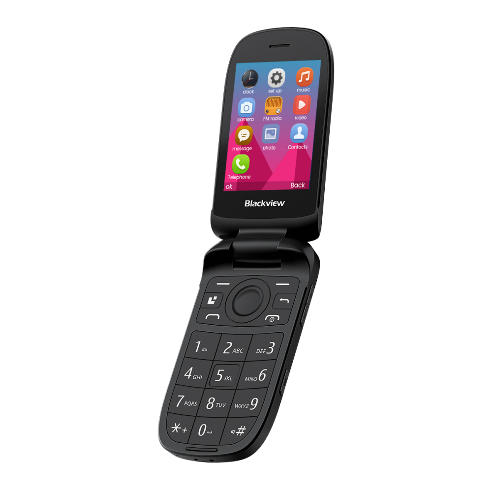 BlackView N2000 4G Flip phone Black