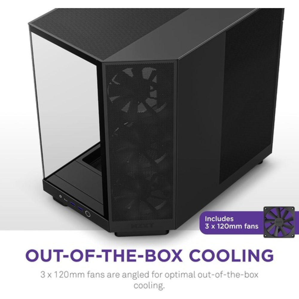 NZXT H6 Flow Black 2023