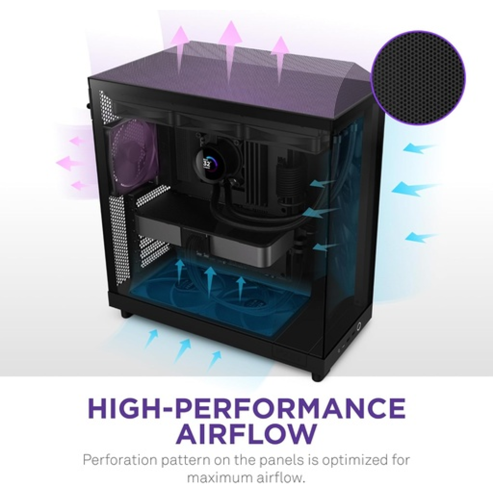 NZXT H6 Flow Black 2023