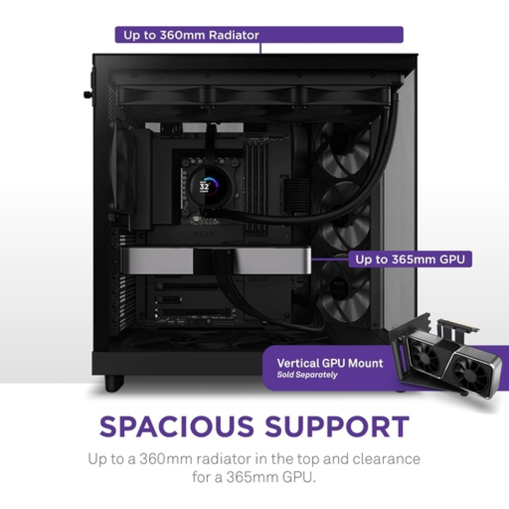 NZXT H6 Flow Black 2023