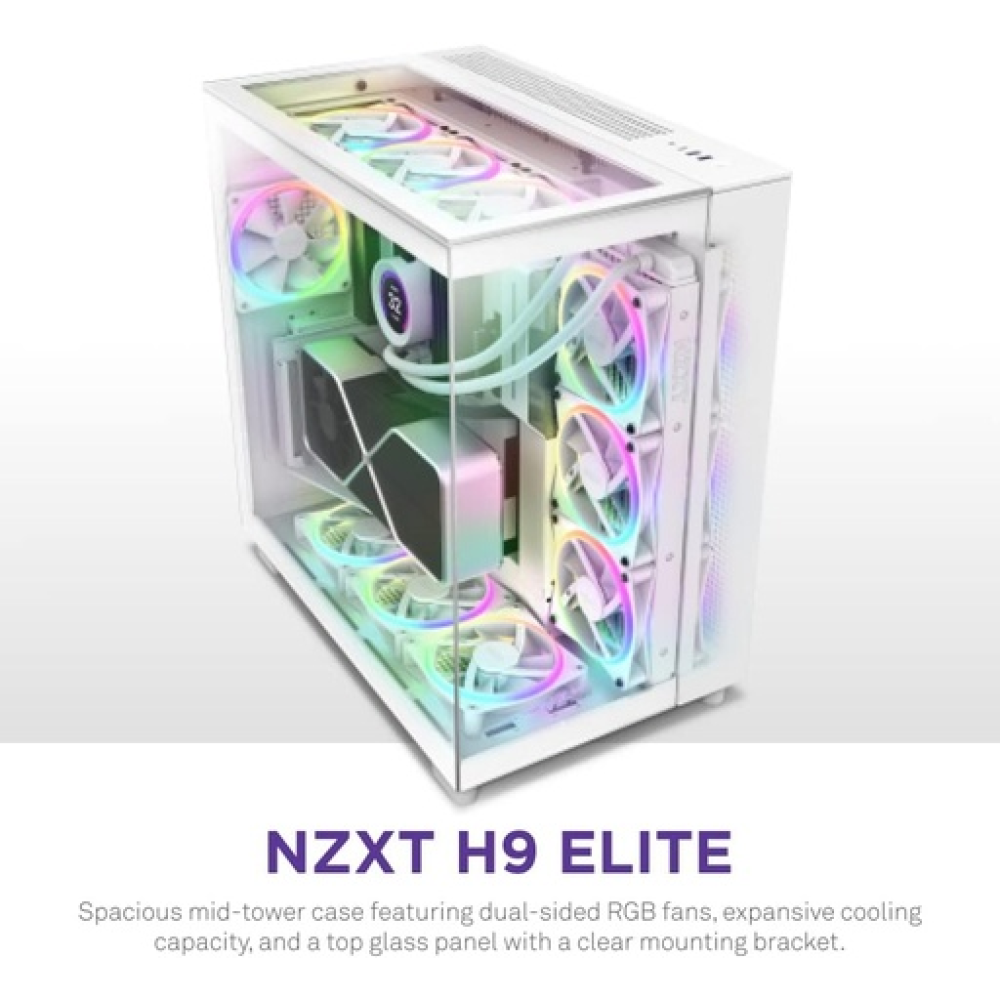 NZXT H9 Elite White