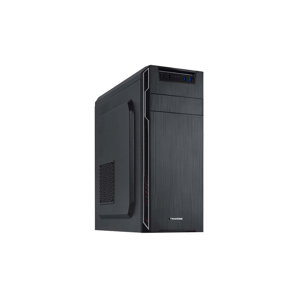 CASE MICRO M-ATX/M-ITX BLACK FRONT_U2/U3/MIC/SPK/HD-A