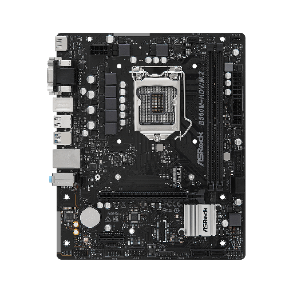 ASRock B560M-HDV/M.2 Motherboard Micro ATX με Intel 1200 Socket