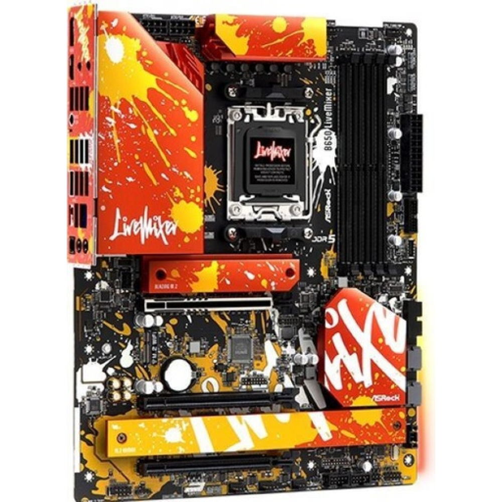 ASRock B650 LiveMixer Motherboard ATX με AMD AM5 Socket