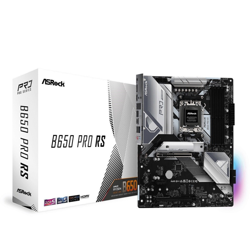 ASRock B650 Pro RS Motherboard ATX με AMD AM5 Socket