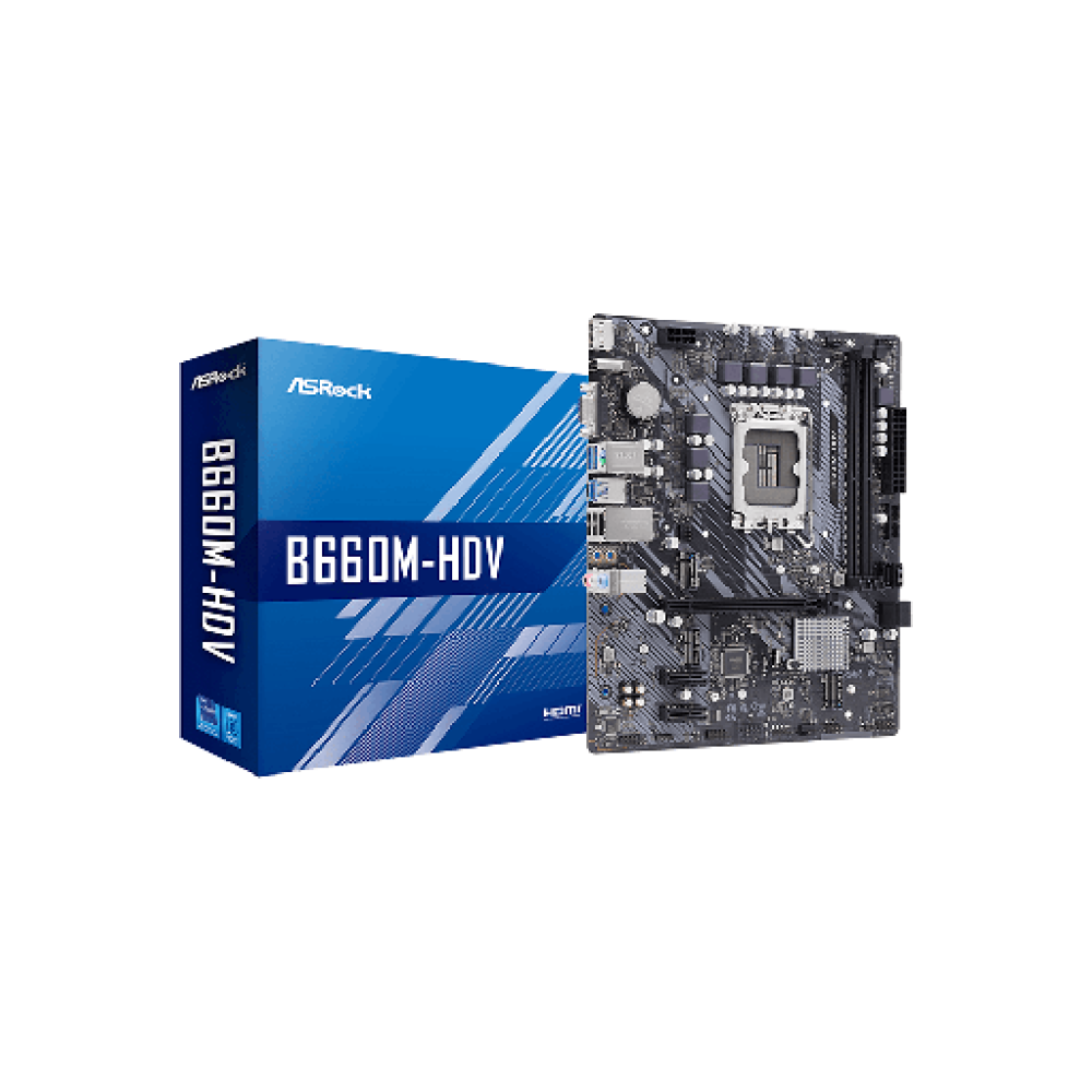 ASRock B660M-HDV Motherboard Micro ATX με Intel 1700 Socket