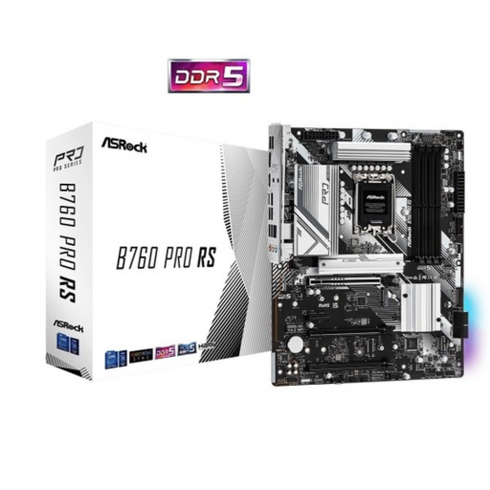 ASRock B760 Pro RS WiFi Motherboard ATX με Intel 1700 Socket DDR5