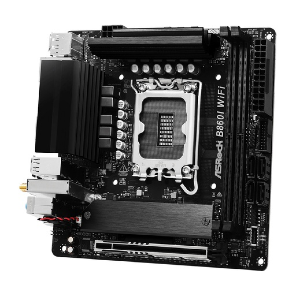 ASRock B860I WiFi Motherboard Mini ITX with Intel 1851 Socket