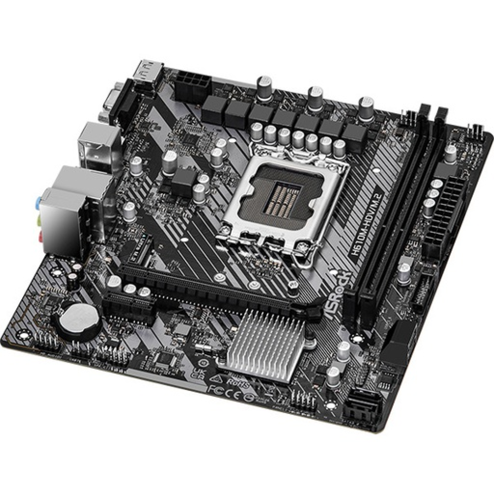 ASRock H610M-HDV/M.2 R2.0 Motherboard Micro ATX με Intel 1700 Socket