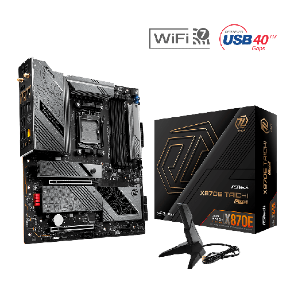 ASRock X870E TAICHI LITE Motherboard ATX με AMD AM5 Socket