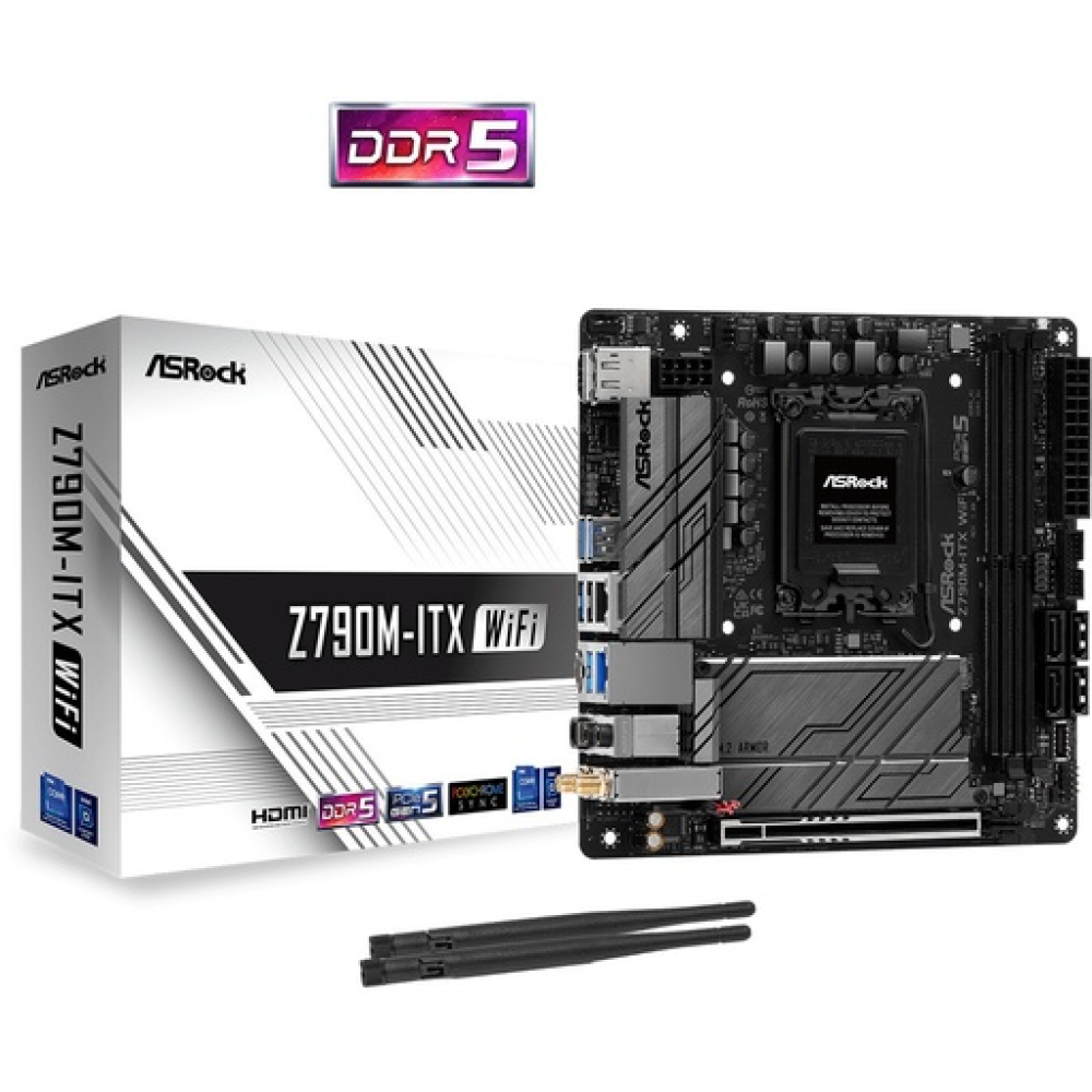 ASRock Z790M-ITX WiFi Motherboard Mini ITX με Intel 1700 Socket