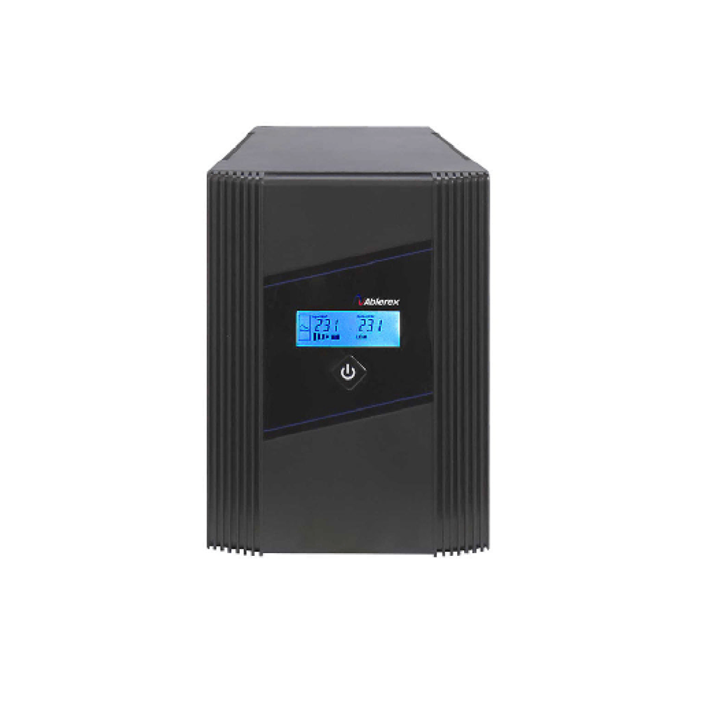 UPS ABLEREX 1KVA/600W LINE INTERACTIVE USB, SHUKO, IEC, LCD