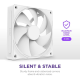 NZXT F140P Singe Pack White