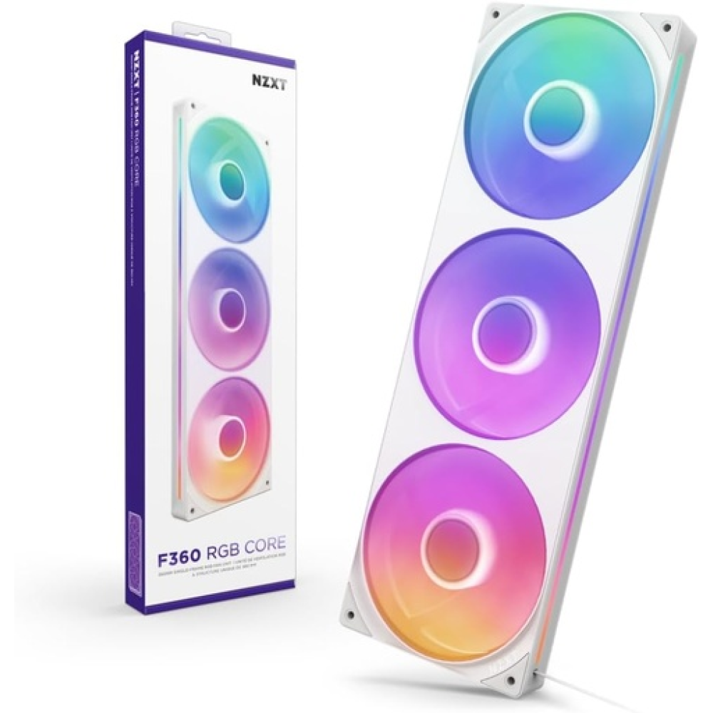 NZXT F360 RGB Core White