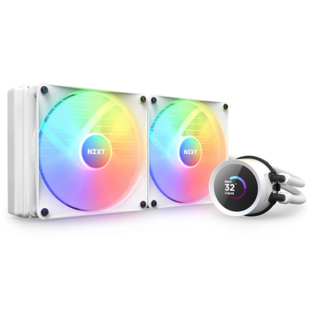 NZXT CPU Cooler Kraken 240 RGB White 