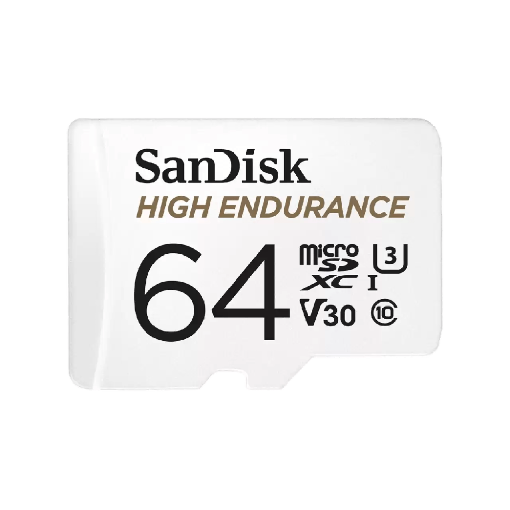 Sandisk High Endurance microSDXC 64GB Class 10 U3 V30 UHS-I με αντάπτορα