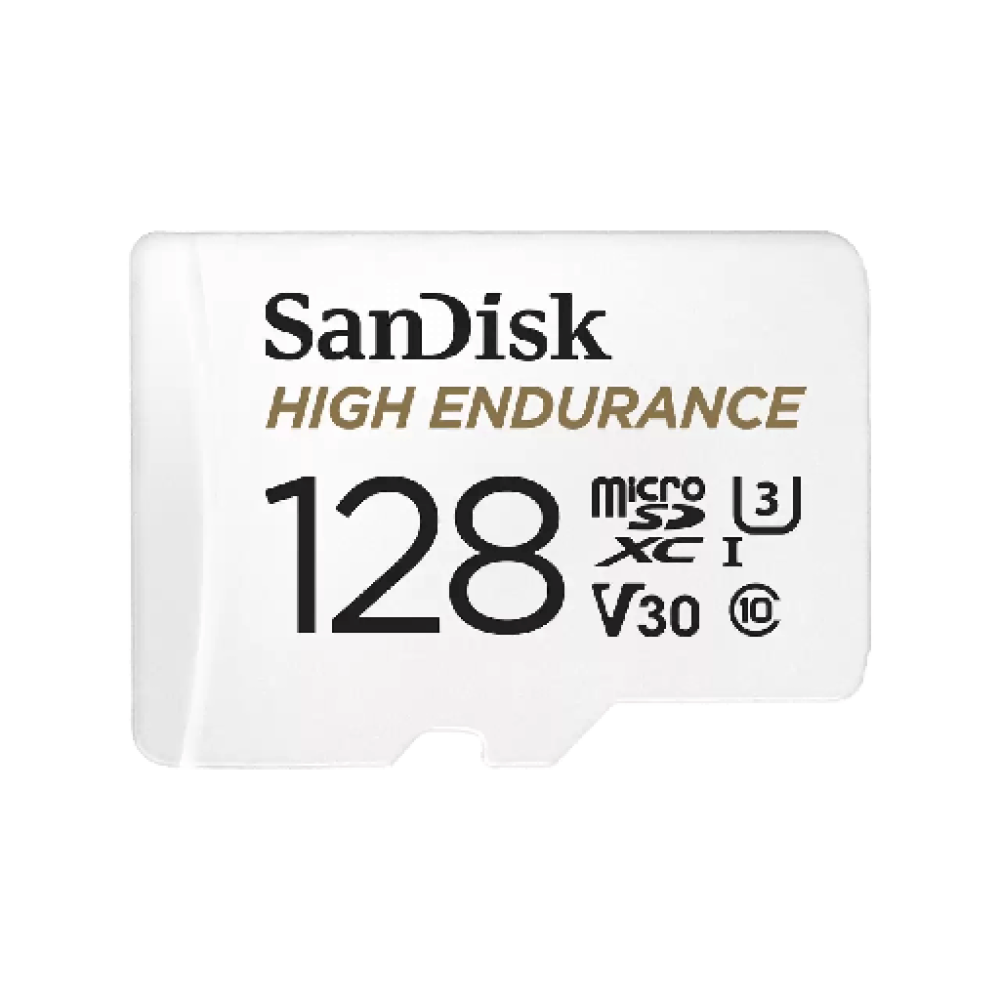 Sandisk High Endurance microSDXC 128GB Class 10 U3 V30 UHS-I με αντάπτορα