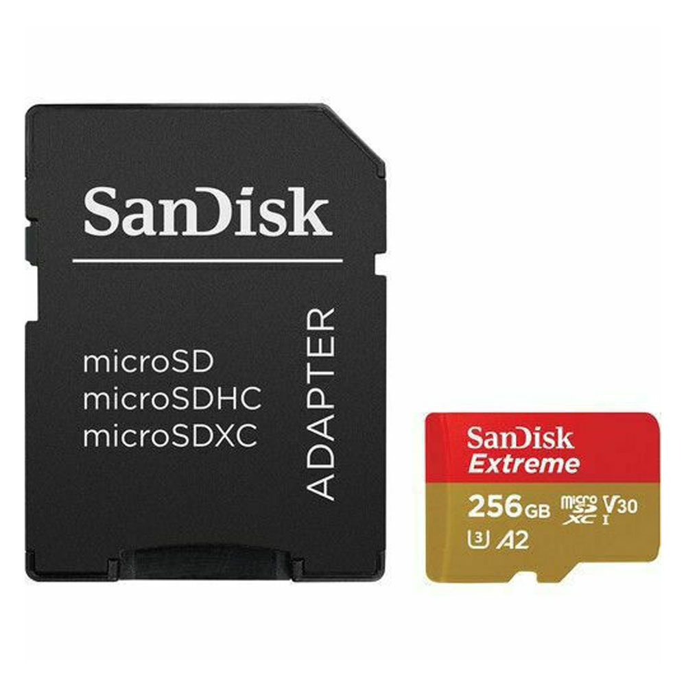 Sandisk Ultra microSDXC 256GB Class 10 U1 A1 UHS-I με αντάπτορα