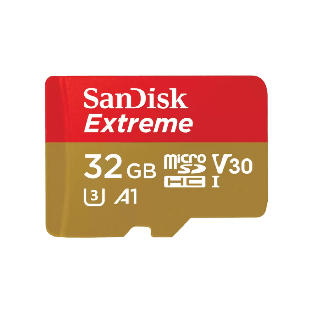 Sandisk Extreme microSDHC 32GB Class 10 U3 V30 A1 UHS-I με αντάπτορα