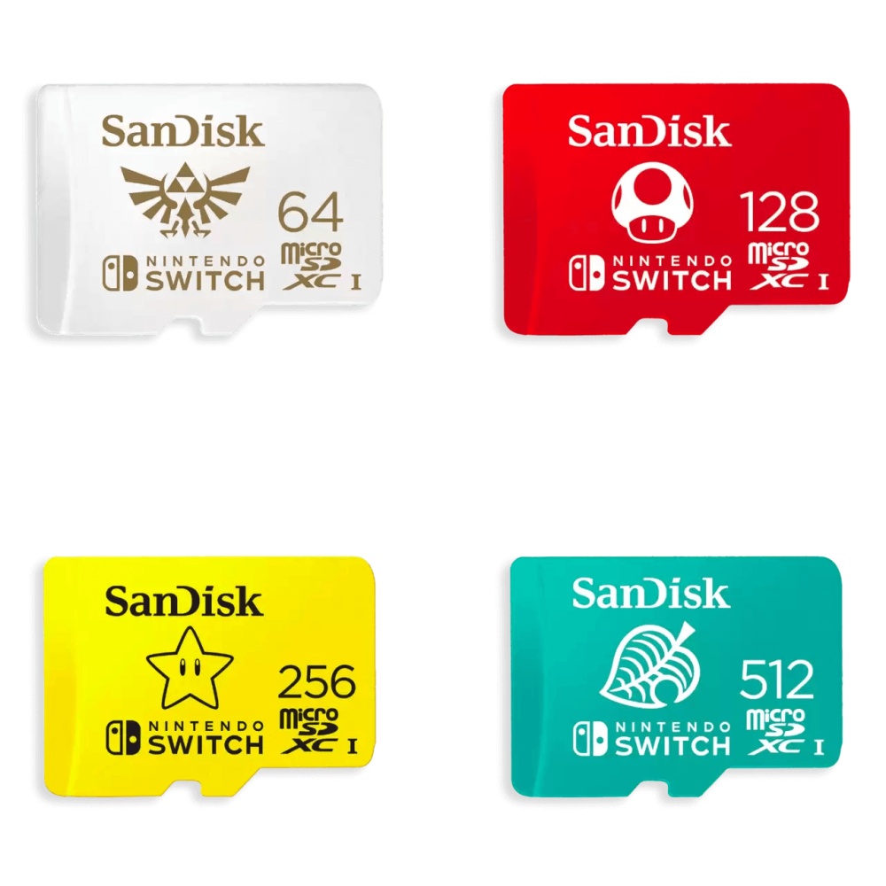 Sandisk Nintendo Switch microSDXC 256GB Class 10 U3 V30 A1 UHS-I