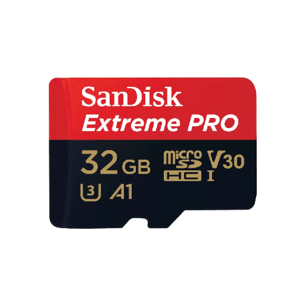 Sandisk Extreme Pro microSDHC 32GB Class 10 U3 V30 A1 UHS-I με αντάπτορα