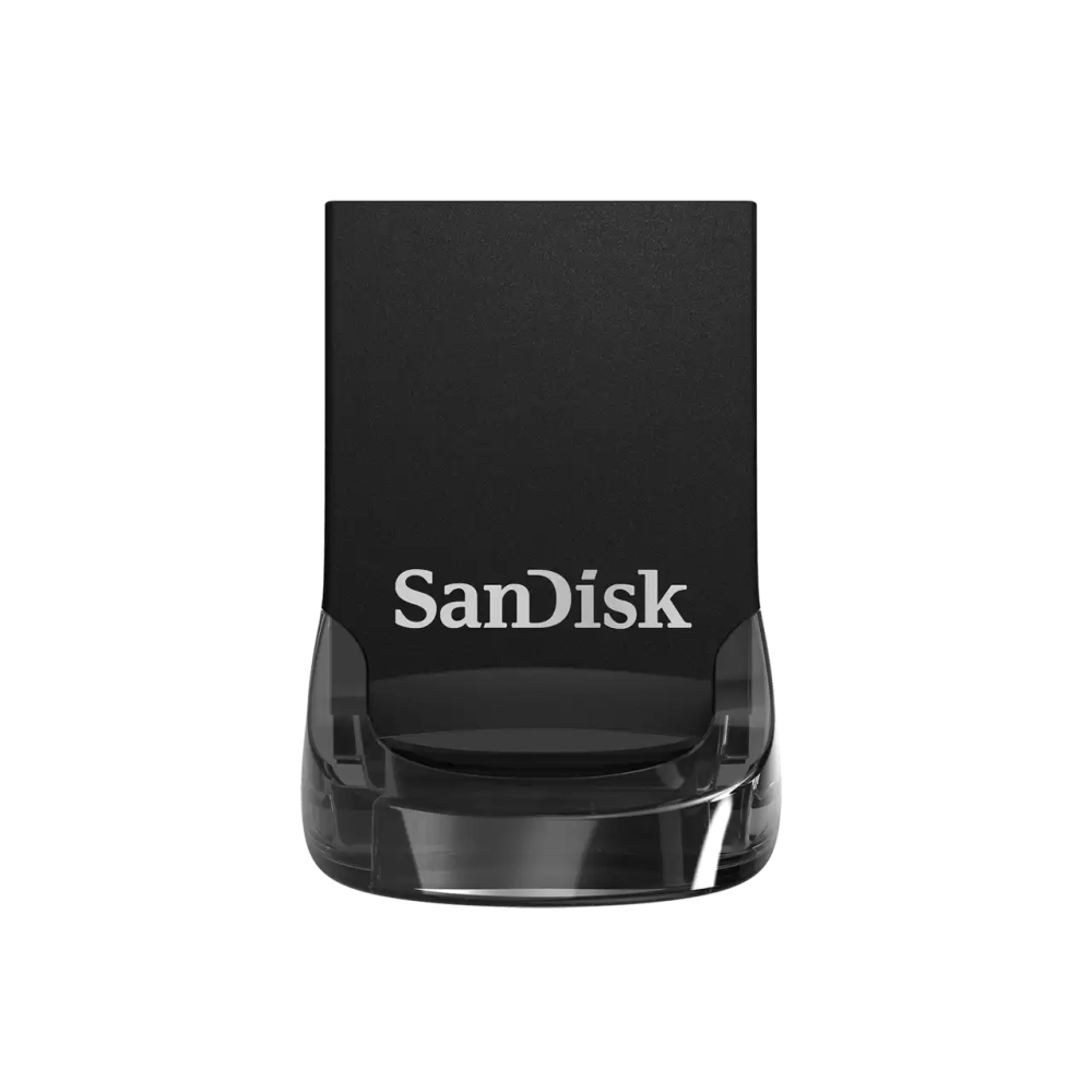 Sandisk Ultra Fit 128GB USB 3.2 Stick Μαύρο