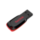 Sandisk Cruzer Blade 16GB USB 2.0 Stick Μαύρο