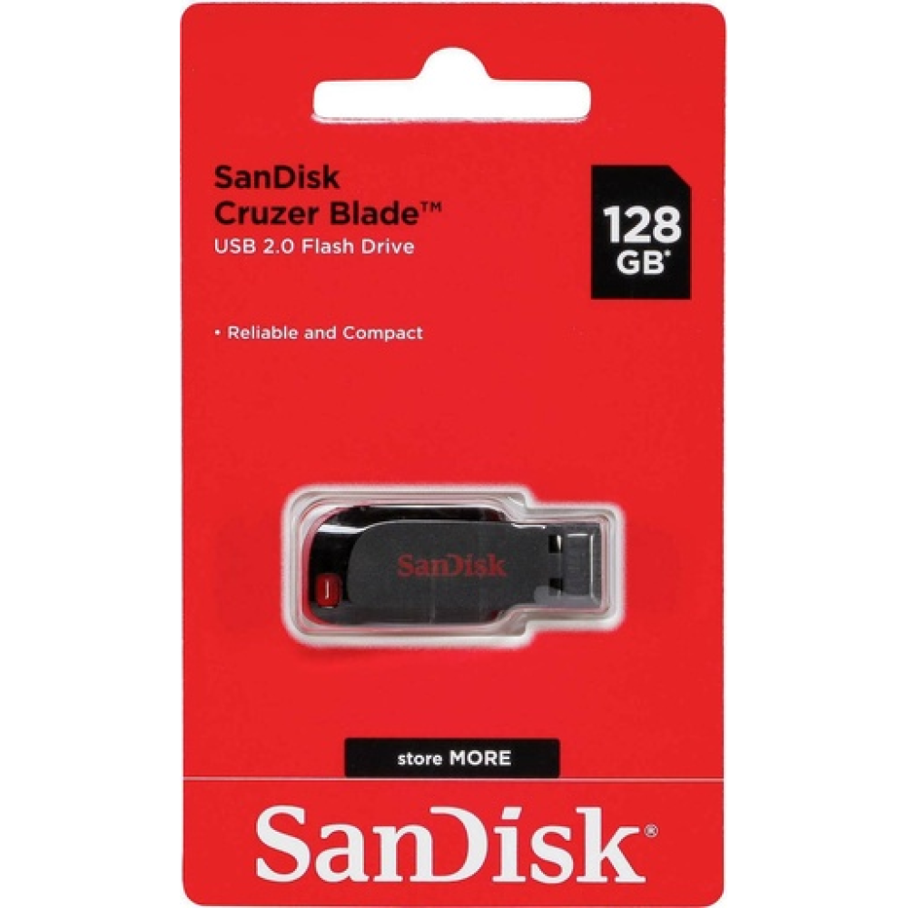 Sandisk Cruzer Blade 64GB USB 2.0 Stick Black