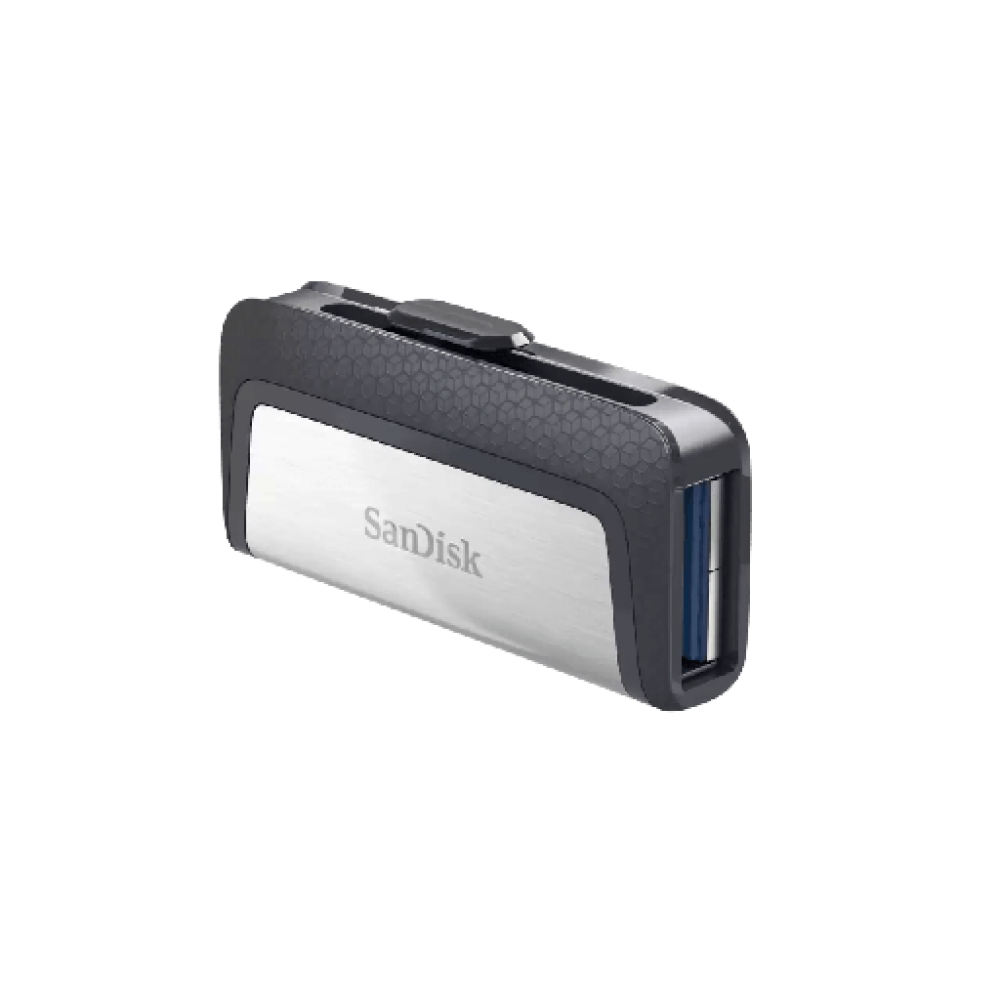 Sandisk Ultra Dual Drive 128GB USB 3.1 Stick με σύνδεση USB-A & USB-C Λευκό