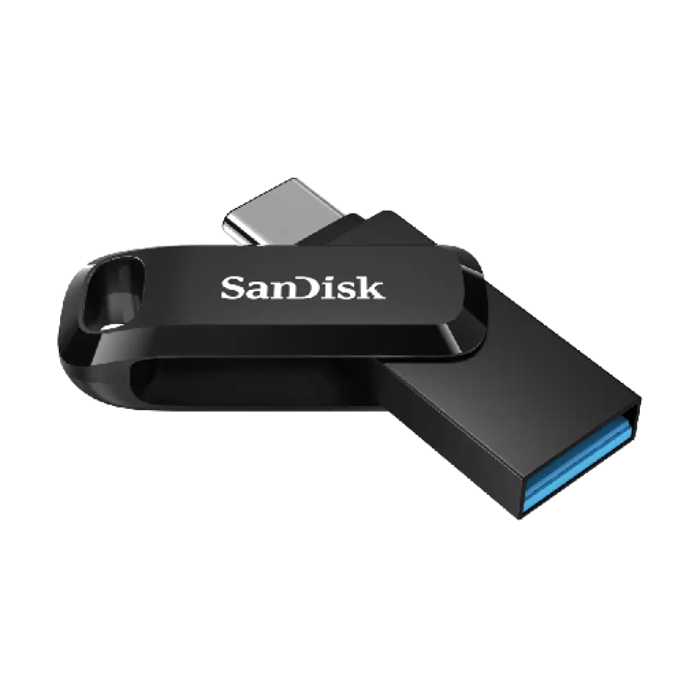 Sandisk Ultra Dual Drive Go 32GB USB 3.1 Stick με σύνδεση USB-C & USB-A Μαύρο