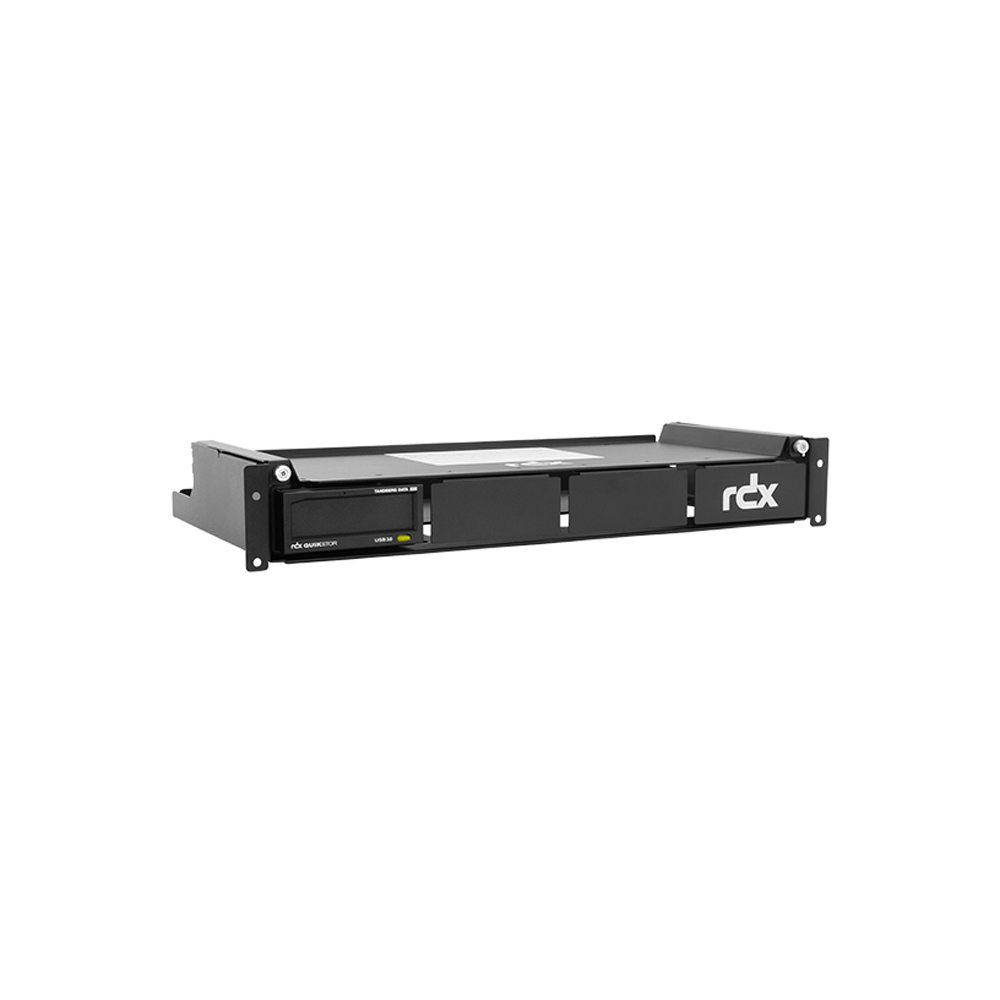 3800-RAK, RDX QUADPAK, 1.5U RACK FOR 1-4 EXTERNAL RDX