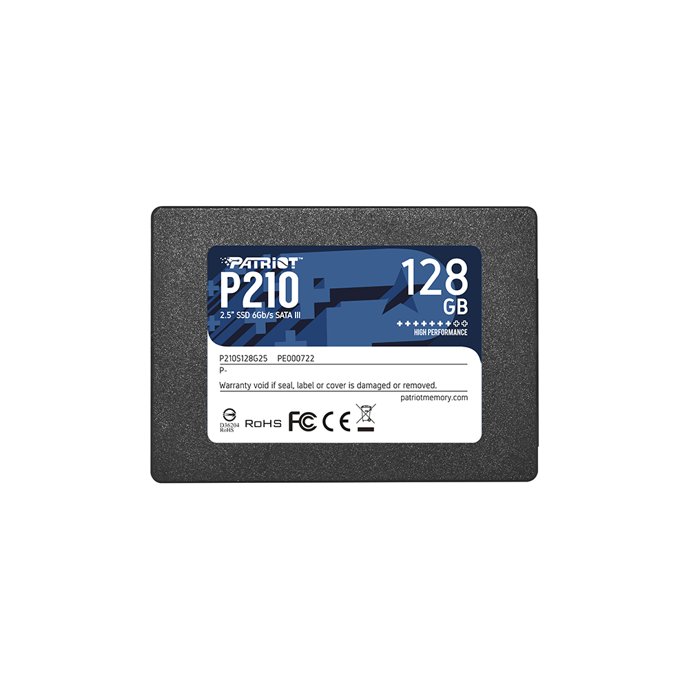 PATRIOT P210, 128GB 2.5/SATA3 450/350MBs 30K/30K